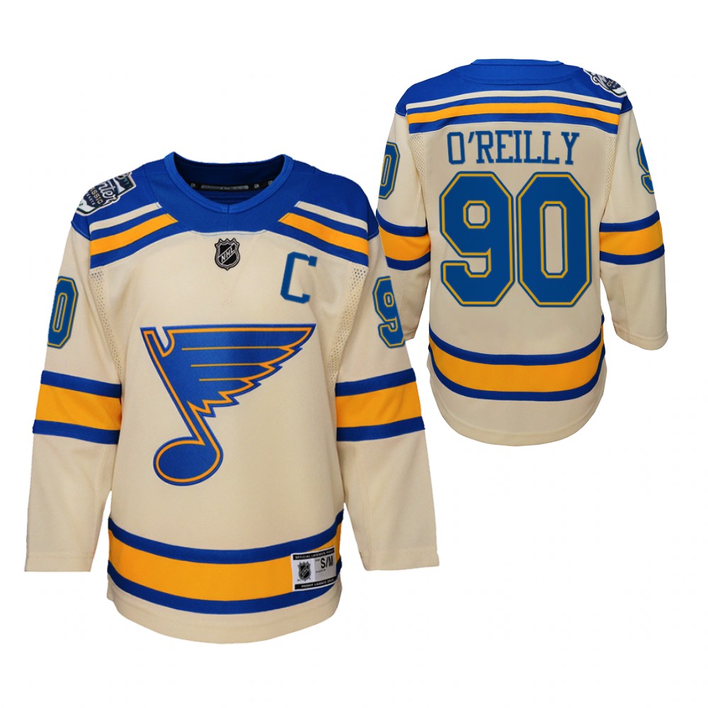 Blues Ryan O'Reilly 2022 Winter Classic Jersey Youth Bluenote
