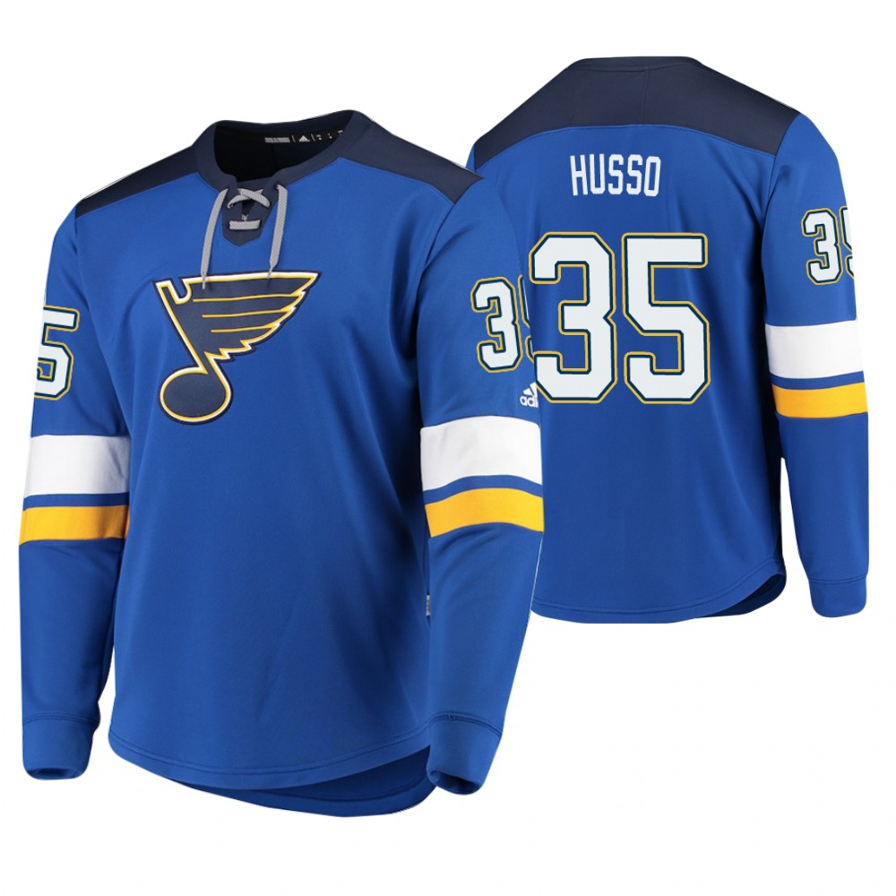 Blues Ville Husso Blue Platinum Jersey