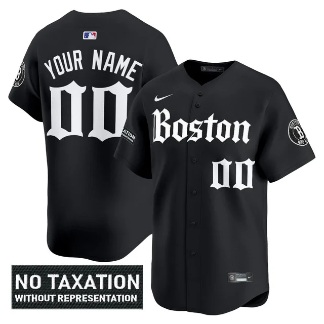 Boston Red Sox 'Retro Newspaper Edition' Vapor Premier Limited Custom Jersey.webp