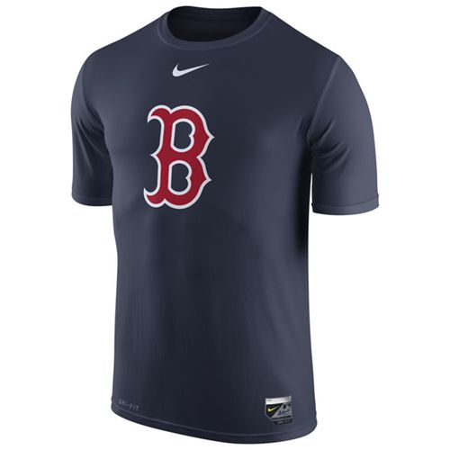 Boston Red Sox Nike Authentic Collection Legend Logo 1.5 Performance T-Shirt Navy
