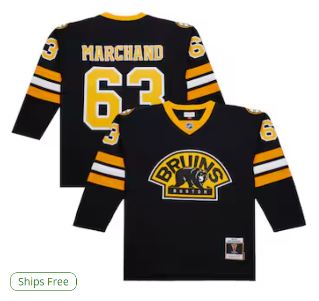 Brad Marchand Boston Bruins 2014-15 Power Play Jersey - Black