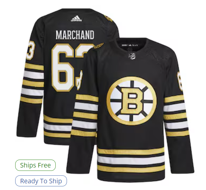 Brad Marchand Boston Bruins adidas Alternate Primegreen Authentic Player Jersey - Black