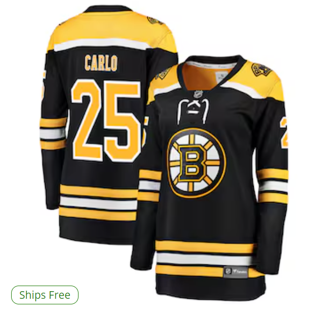 Brandon Carlo Boston Bruins Fanatics Women's Breakaway Player Jersey - Black