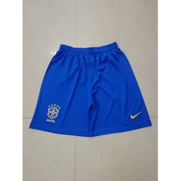 Brazil Blank Home Soccer Country Shorts
