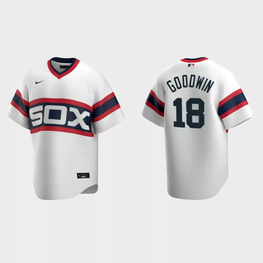Brian Goodwin Chicago White Sox Cooperstown Collection Home Jersey – White