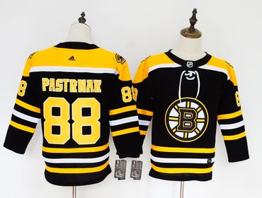 Bruins 88 David Pastrnak Black Women Adidas Jersey