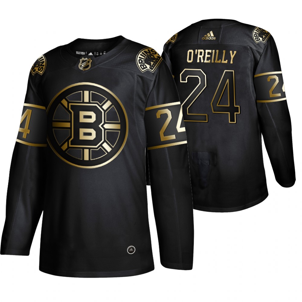 Bruins Terry O'Reilly Men's Authentic 2019 NHL Golden Edition Jersey Stitched