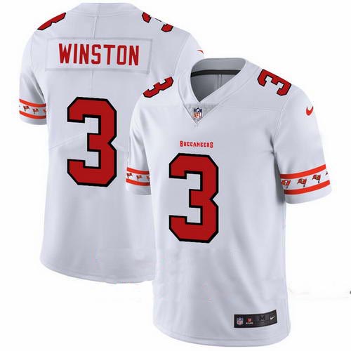 Buccaneers 3 Jameis Winston White 2019 New Vapor Untouchable Limited Jersey