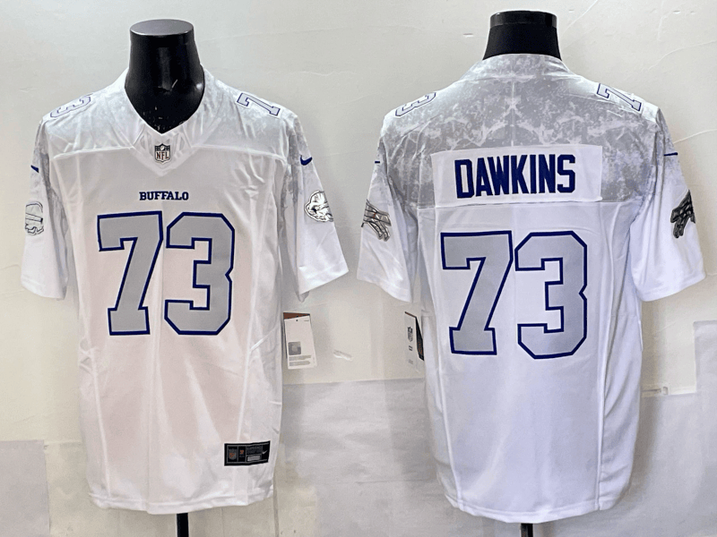 Buffalo   Bills 2025 Jersey All Stitched  Dion Dawkins - 73