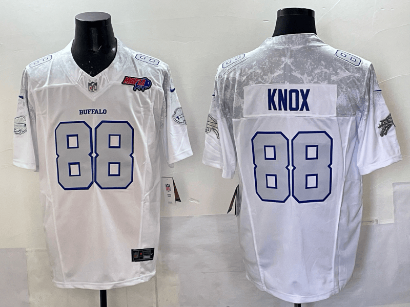 Buffalo Bills    2025 Jersey    All Stitched -  Dawson Knox 88