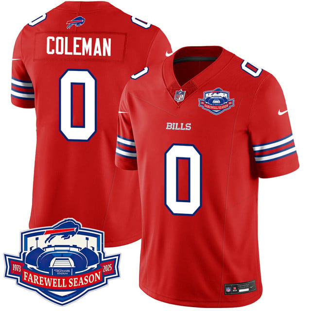 Buffalo Bills 2025 Jersey All Stitched #0 Keon Coleman