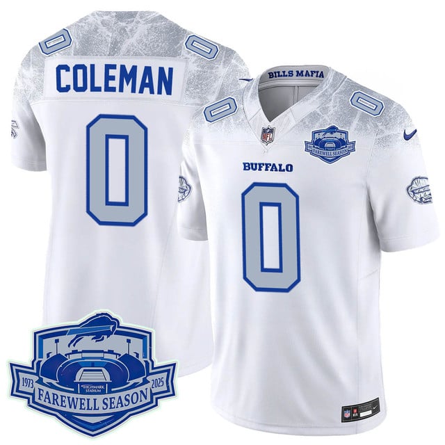 Buffalo Bills 2025 Jersey All Stitched rivalry #0 Keon Coleman