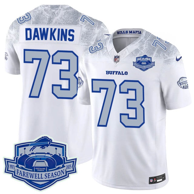 Buffalo Bills 2025 Jersey All Stitched rivalry #73 Dion Dawkins