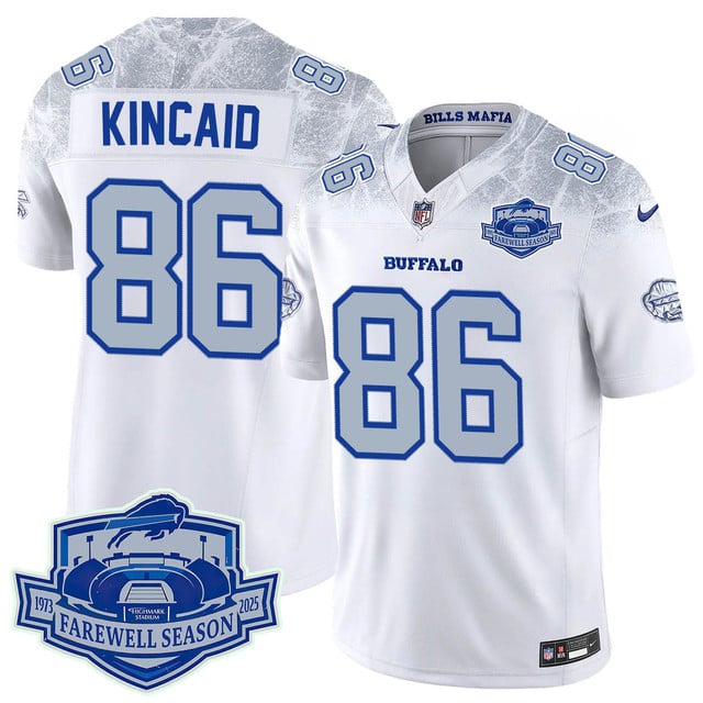 Buffalo Bills 2025 Jersey All Stitched rivalry #86 Dalton Kincaid