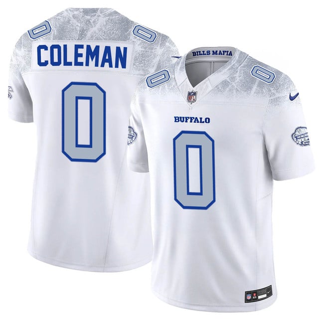 Buffalo Bills Vapor F.U.S.E. Limited Rivalry Series Jersey #0 Keon Coleman