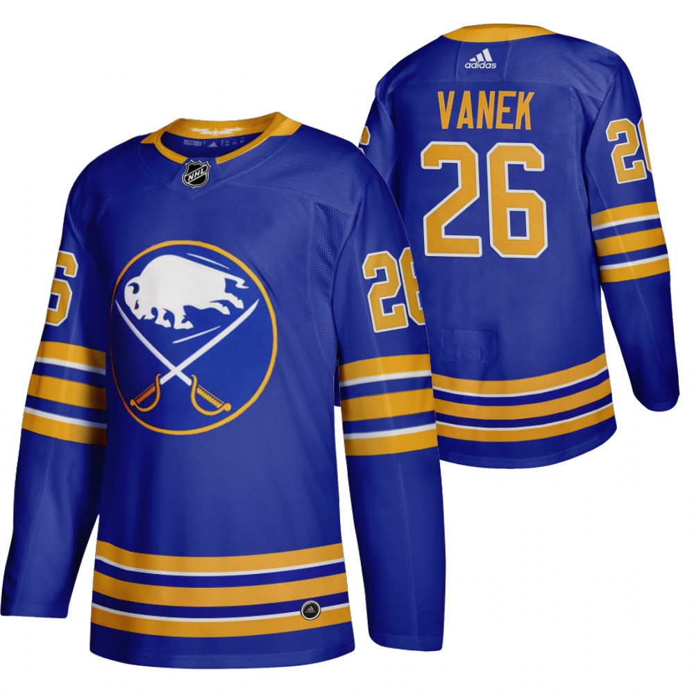 Buffalo Sabres 2020-21 Home Thomas Vanek Return to Royal Jersey