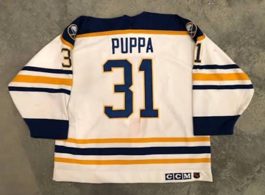 Buffalo sabres Retro 31 PUPPA HOCKEY JERSEY