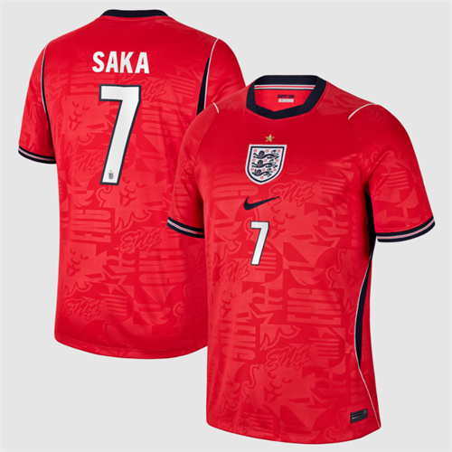 Bukayo Saka England National Team Nike 2026 Home Stadium Replica Jersey 2