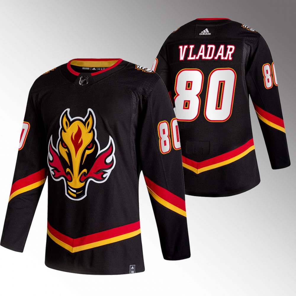 Calgary Flames Dan Vladar Black 2022-23 Alternate Authentic Jersey
