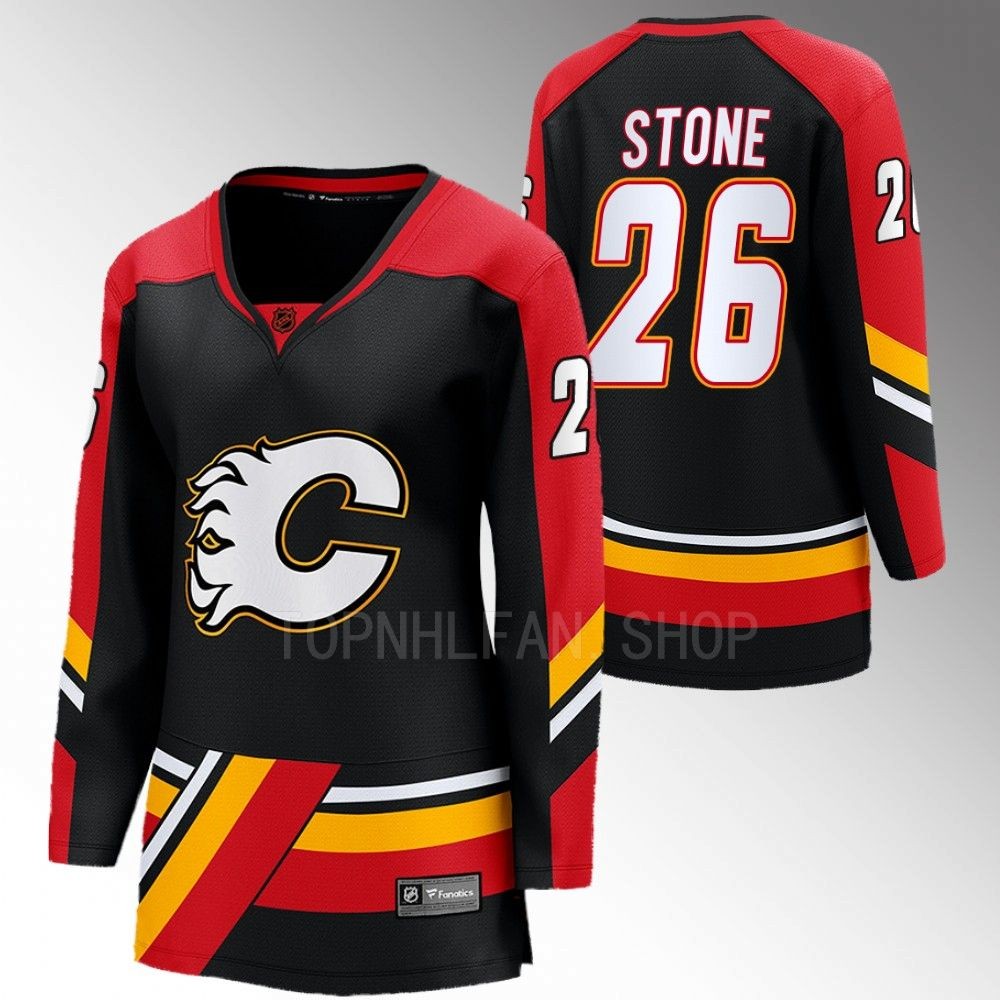 Calgary Flames Michael Stone Women Black 2022 Special Edition 2.0 Jersey