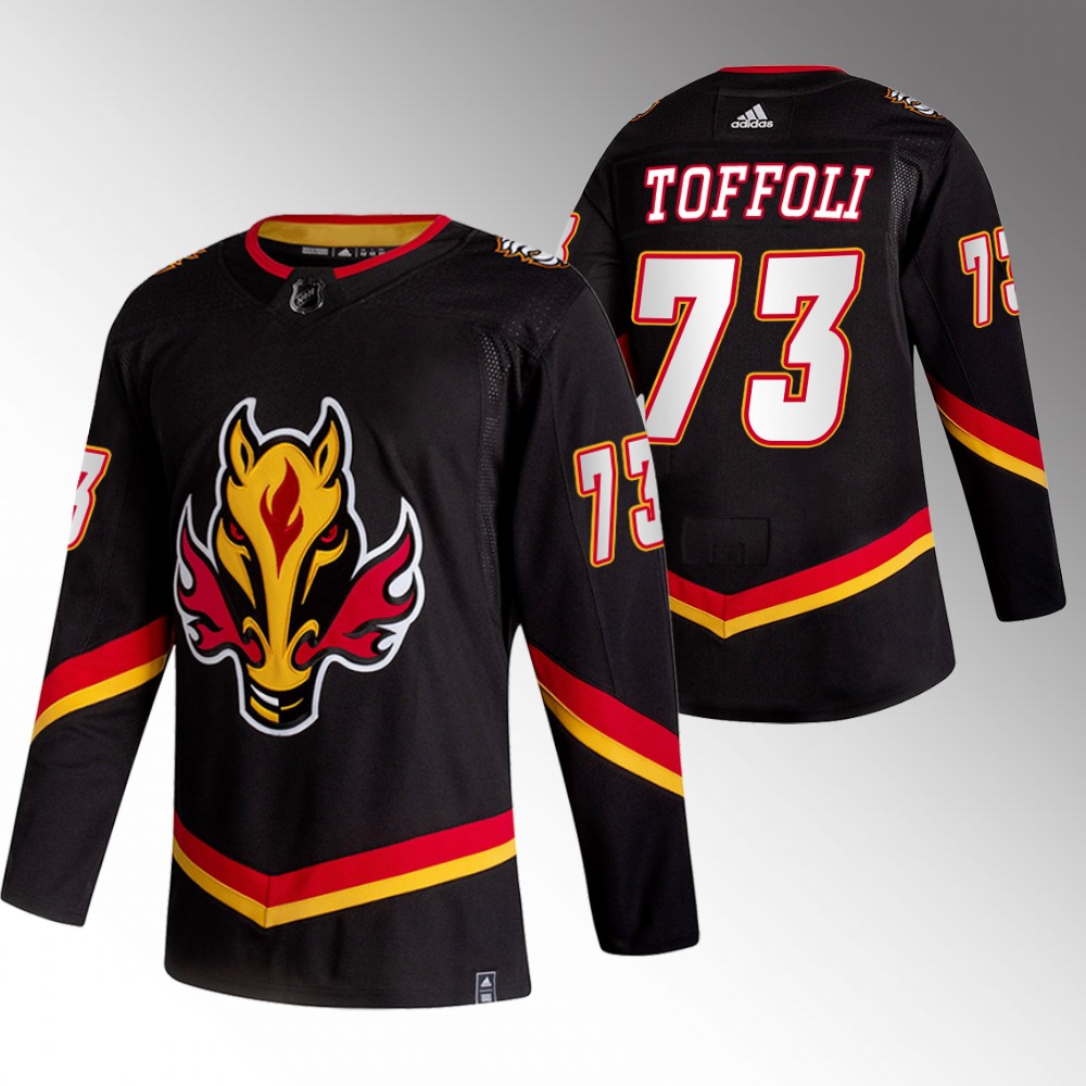 Calgary Flames Tyler Toffoli Black 2022-23 Alternate Authentic Jersey
