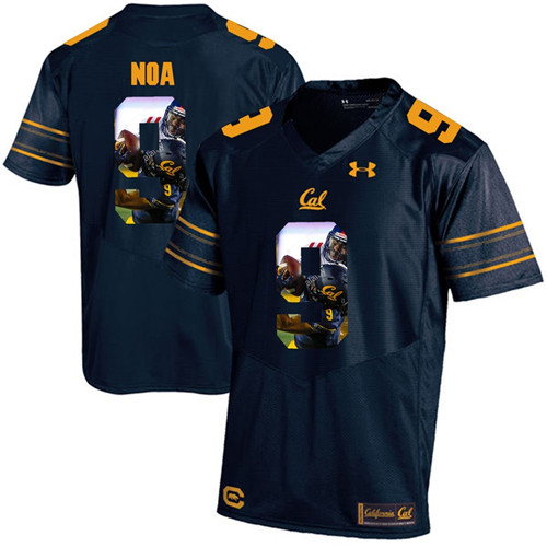 California Golden Bears Navy Blue Kanawai Noa Player Portrait Jersey