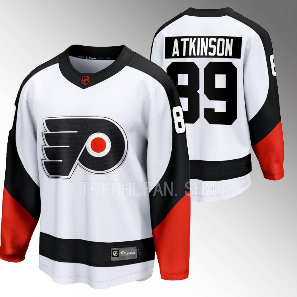 Cam Atkinson Flyers Special Edition 2.0 White Jersey Breakaway