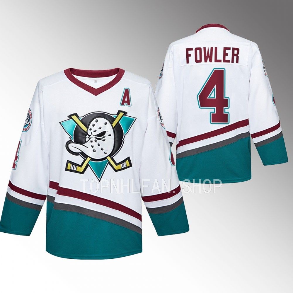 Cam Fowler Ducks Mighty Ducks Jersey White Hockey