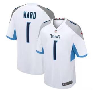 Cameron Ward Tennessee Titans Nike 2025 NFL Draft First Round Pick Game Jersey - White