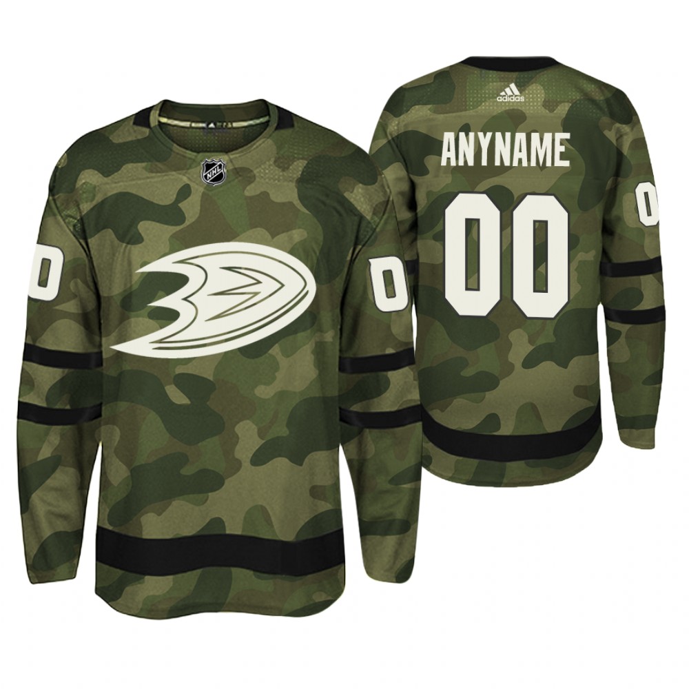 Camo Ducks Armed Special Forces Authentic Player Jersey
