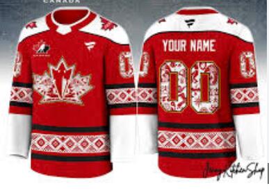 Canada Hockey 2025 Indigenous Peoples Heritage Hockey Jersey