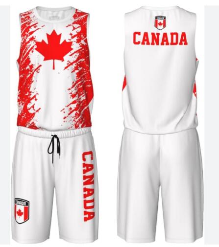 Canada Nike Jersey Basketball National Team Blank Teams