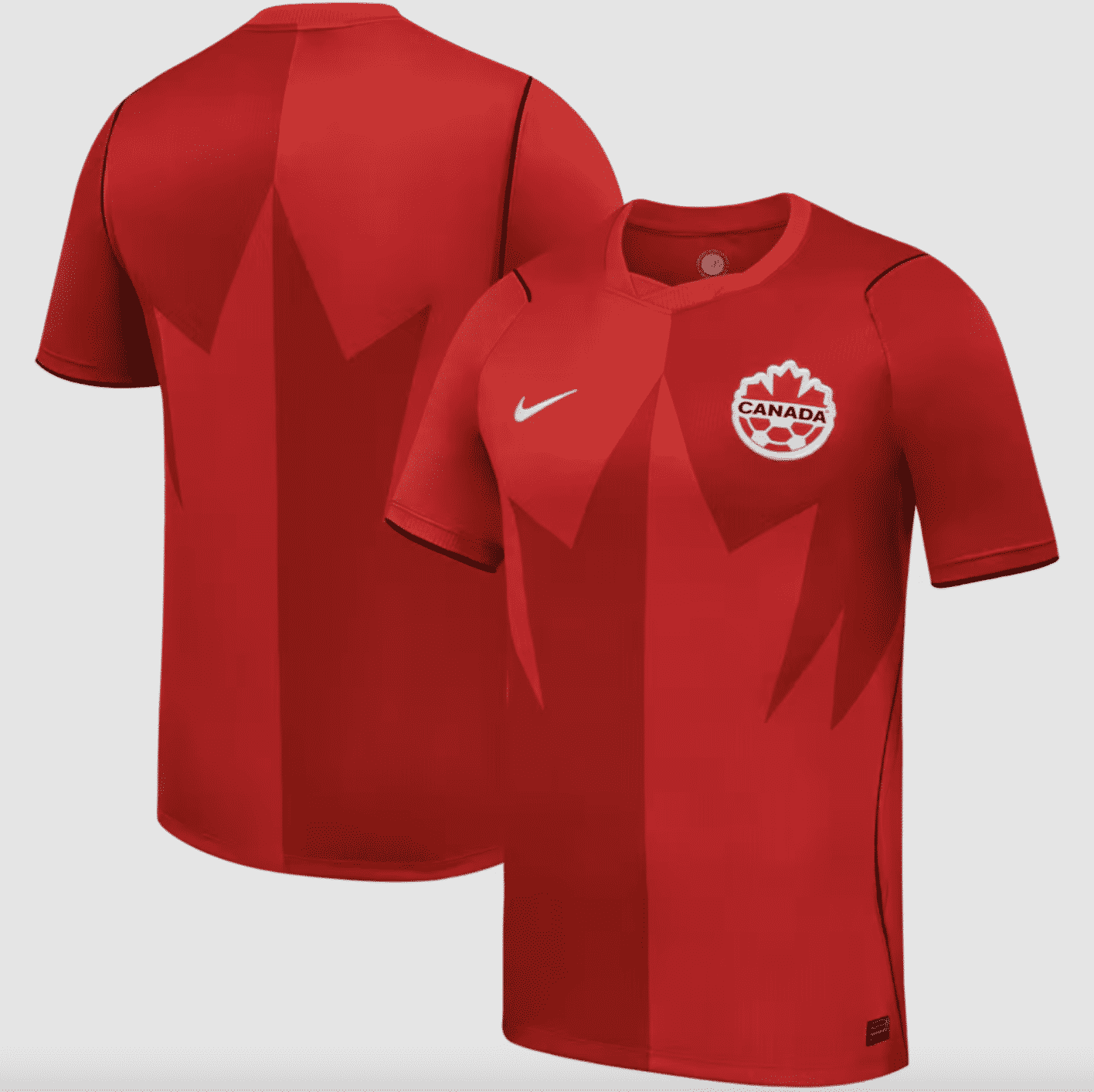 Canada Soccer Nike 2026 Home Stadium Replica Jersey  red
