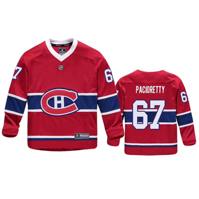 Canadiens Max Pacioretty Red Replica Player Home Jersey