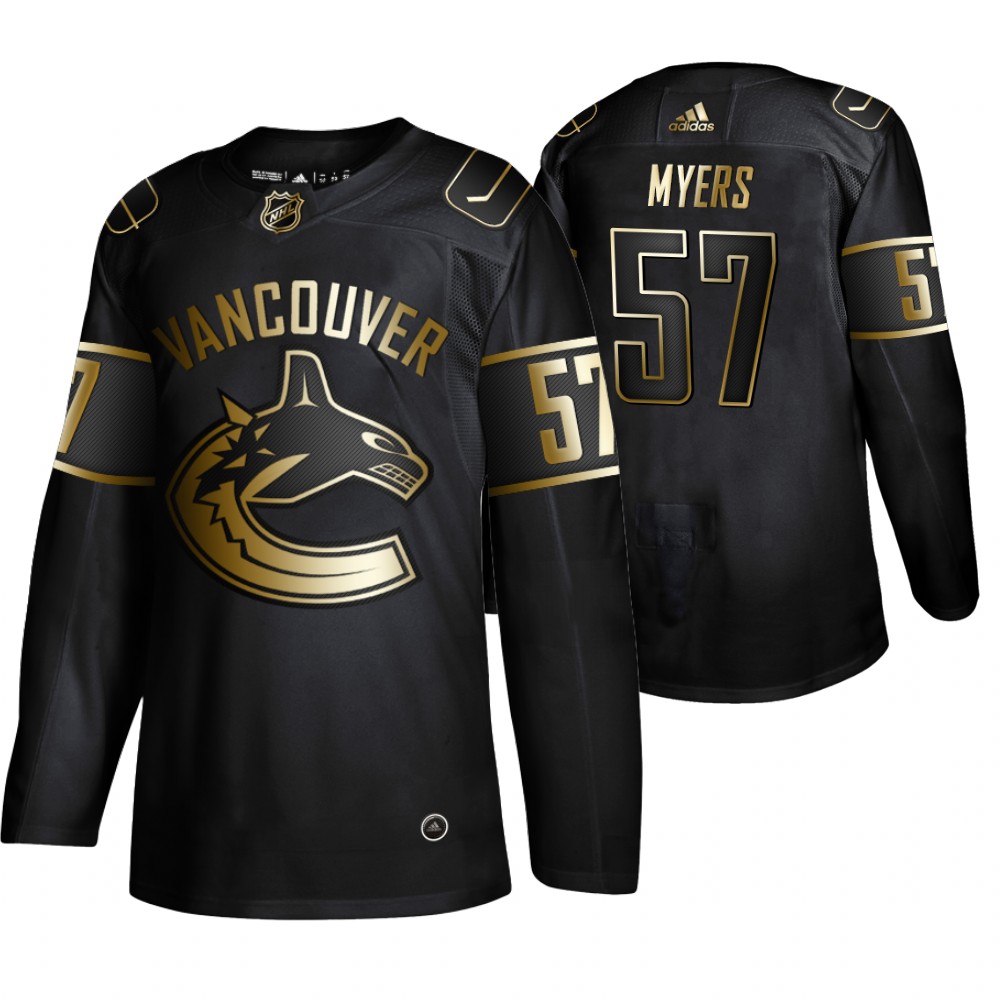 Canucks Tyler Myers Men's Adidas NHL Golden Edition Jersey