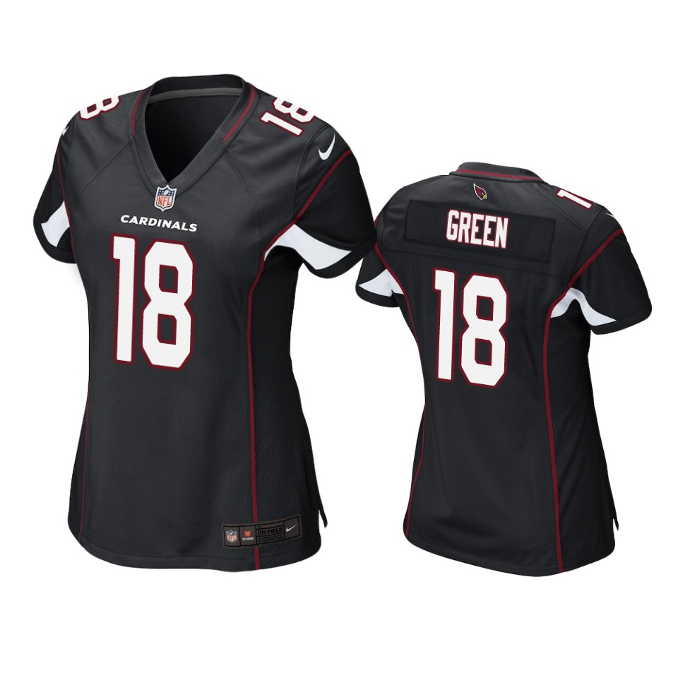 Cardinals Black A.J. Green Game Jersey