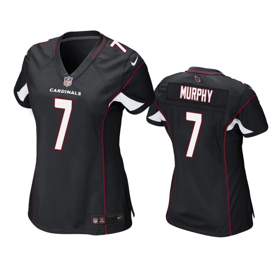 Cardinals Black Byron Murphy Game Jersey