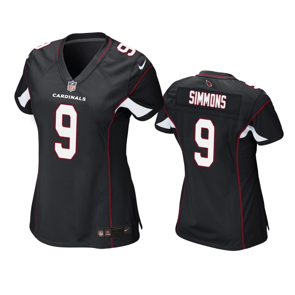 Cardinals Black Isaiah Simmons Game Jersey