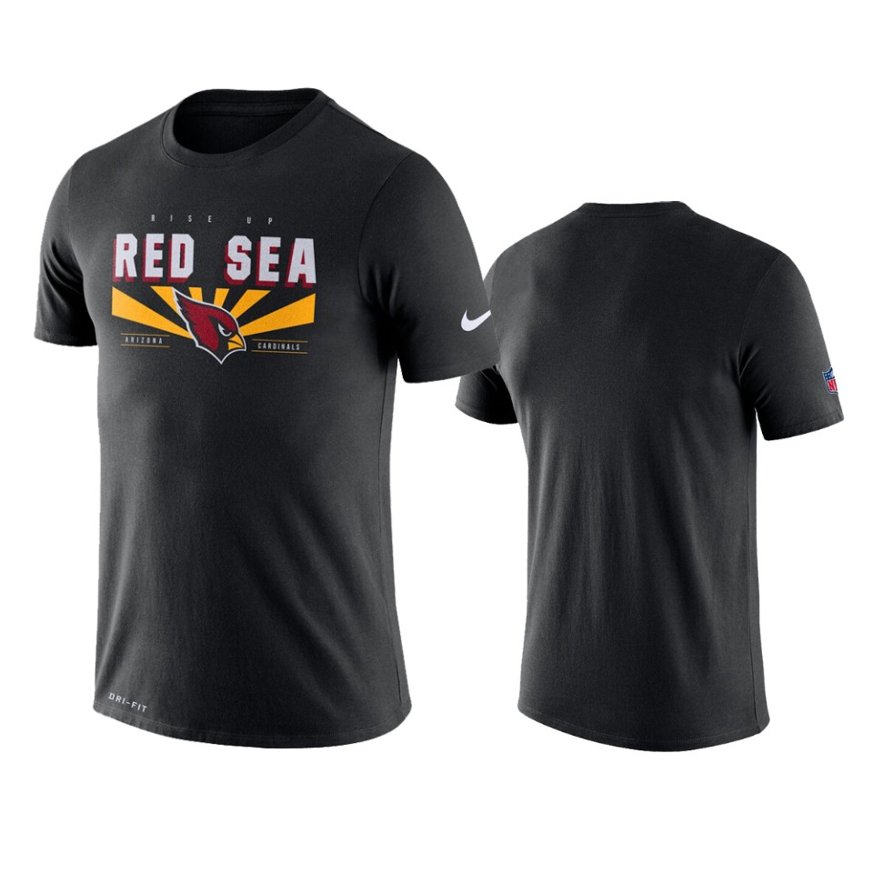 Cardinals Black Sideline Local T-Shirt