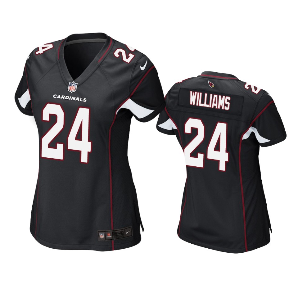 Cardinals Black Williams Game Jersey
