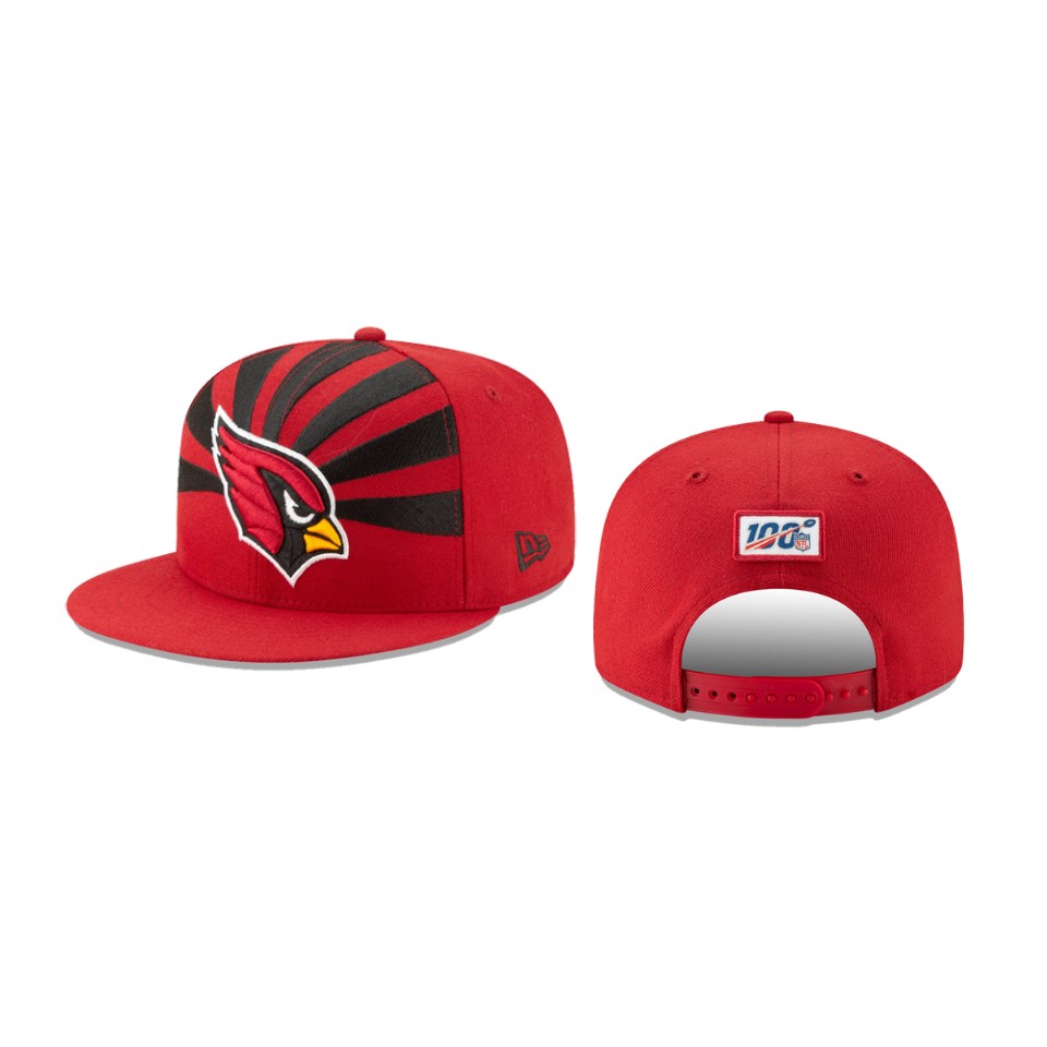 Cardinals Cardinal 2019 NFL Draft On-Stage 9FIFTY Adjustable NFL 100 Hat
