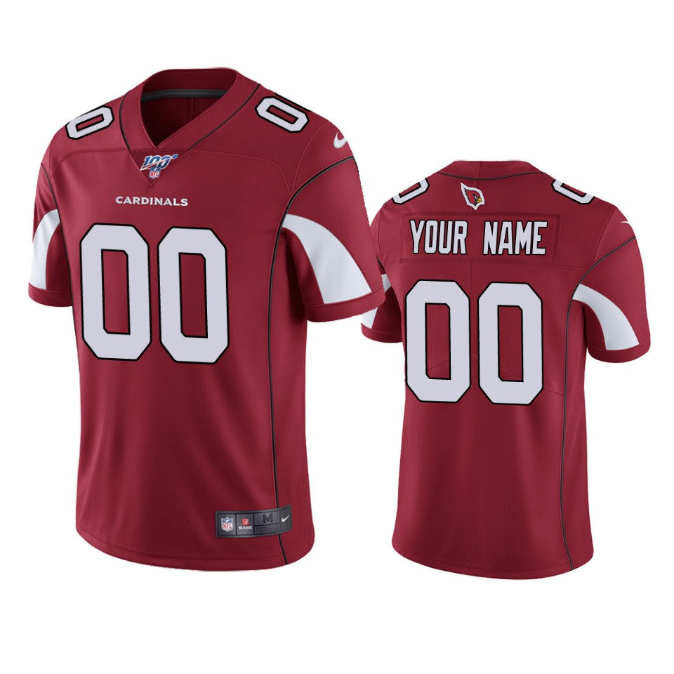 Cardinals Cardinal Custom Limited Jersey 100th Season