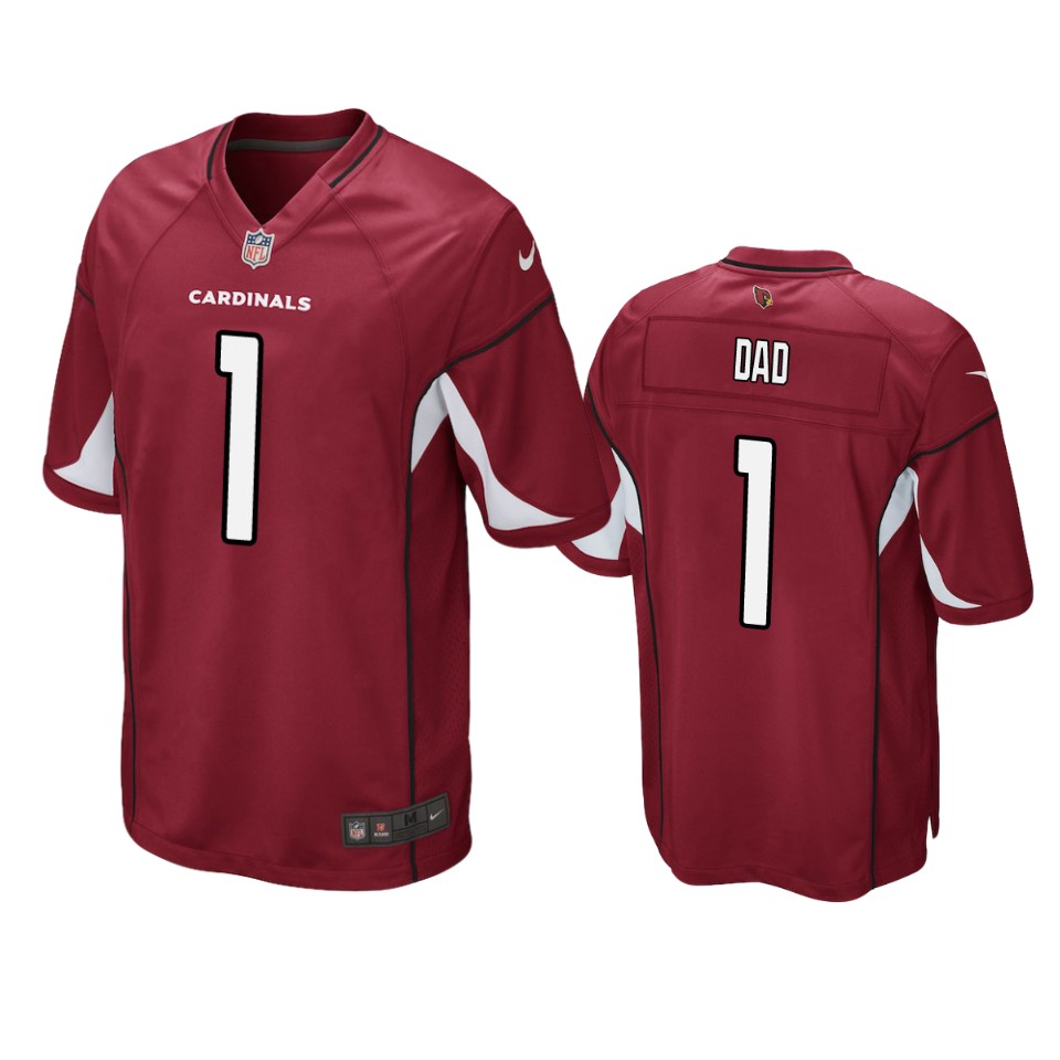 Cardinals Cardinal Number 1 Dad Jersey