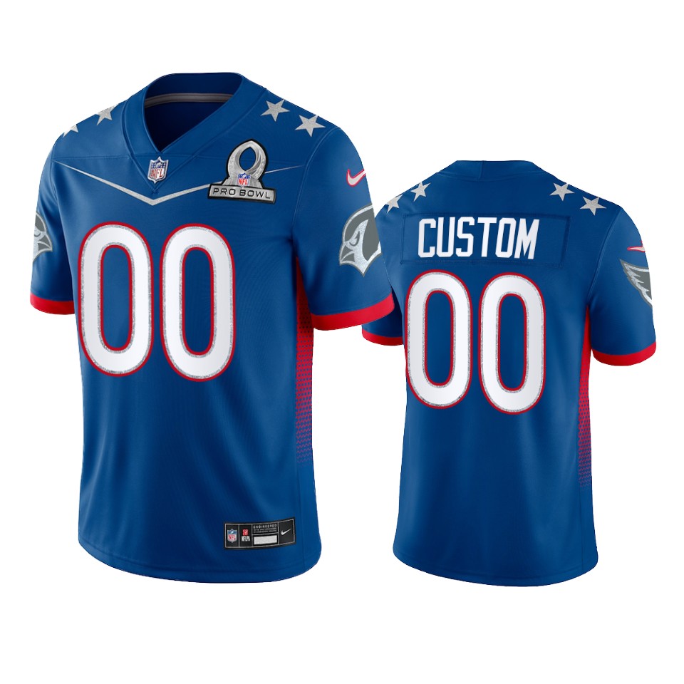 Cardinals Custom 2022 NFC Pro Bowl Game Royal Jersey