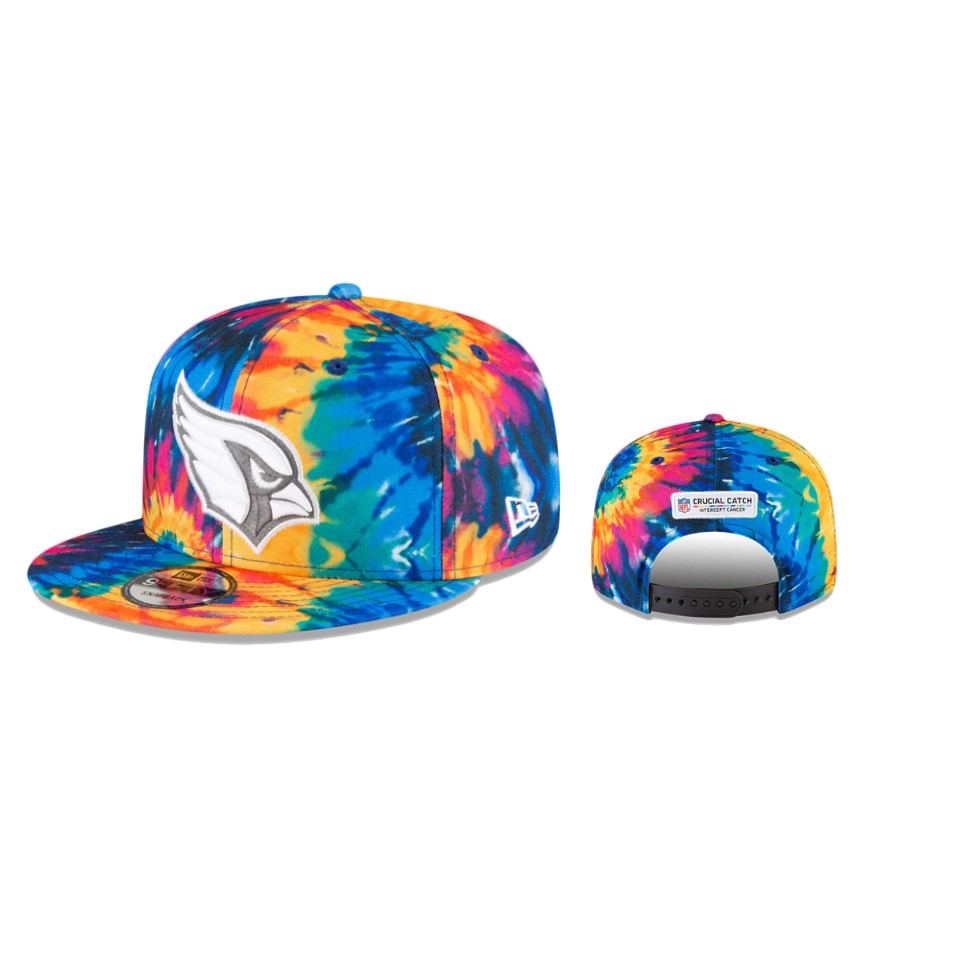 Cardinals Multi-Color 2020 NFL Crucial Catch 9FIFTY Snapback Adjustable Hat