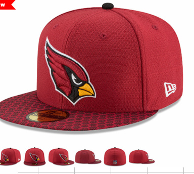 Cardinals Team Logo Red Fitted Hat LX