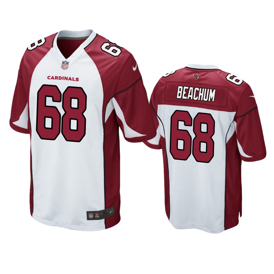 Cardinals White Kelvin Beachum Game Jersey