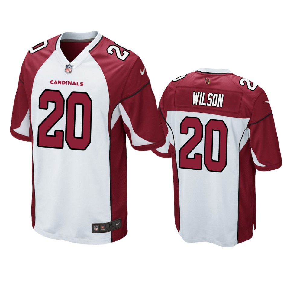 Cardinals White Marco Wilson Game Jersey