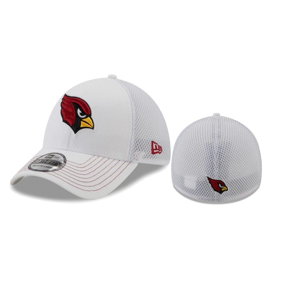 Cardinals White Team Neo 39THIRTY Flex Hat