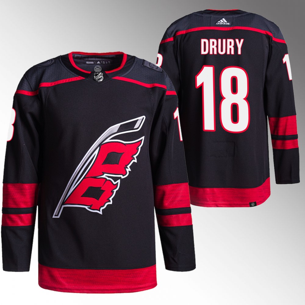 Carolina Hurricanes Jack Drury Black Authentic Primegreen Alternate Jersey